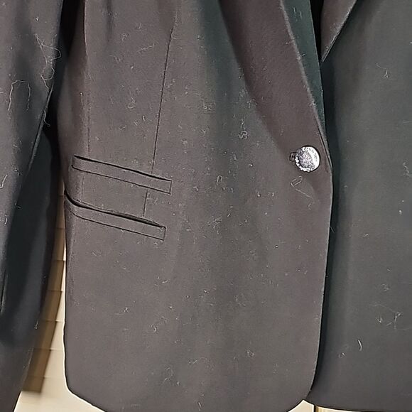 Blazer by Calvin klein Black Fully Lined Size 16 - Picture 2 of 9